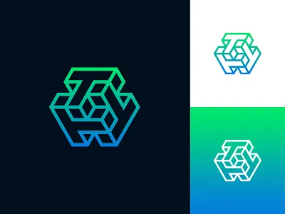 T + Cube Logo abstract design abstract logo clean design exploration for sale unused buy idea logo design logo design concept logo designer professional