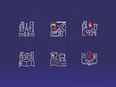 City Icons city design icon icon set iconography icons iconset vector