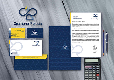 CREMONA PROJECTA Corporate Identity Project brand identity brand strategy branding branding design contractors corporate branding corporate design corporate identity design graphic design logo logodesign stationery design ui