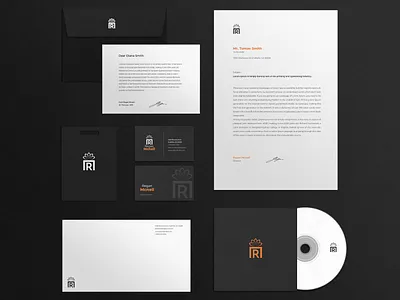 R - Logo Design branding design logo photoshop vector