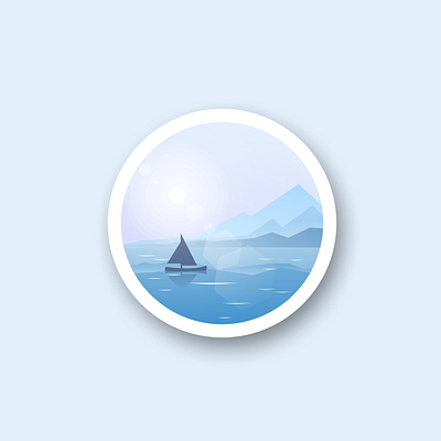 PERAHU LAYAR coffee design film icon illustration logo music pencil sketch vector