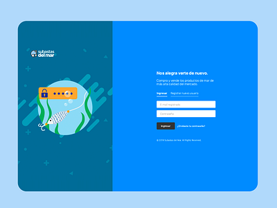 Flat Login Screen concept design flat login ui ux web web design