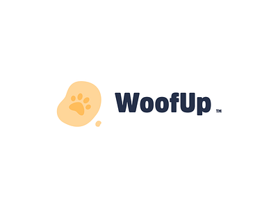 WoofUp Branding brand branding concept dog dogs icon identity logo logomark logotype paw