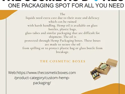 Custom printed Hemp Packaging boxes hemp boxes hemp oil