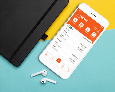 BNI Mobile Redesign branding desain design finance app mobile app mobile design ui