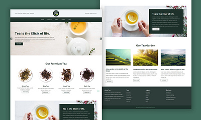 TemplateToaster Website Builder | Tea WordPress Theme tea tea bag tea cup tea garden tea garden website tea website ui web design web development website builder wordpress wordpress theme