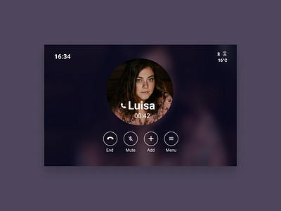Daily UI 034 - Car Interface car interface car ui daily ui daily ui 034 daily ui challenge dailyui dailyuichallenge design minimalistic ui ui ux ui design