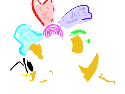 Petals bee bumblebee colourful design flower garden illustration minimal petals portrait illustration poster pretty sketch vector