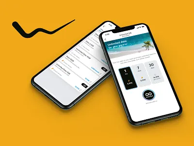 WIND | myWIND Add-ons android app button ios list mobile mobile app mobile design mobile ui offers price promo selection telco telecom ui ux
