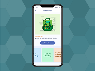 Special Offer 100daysofui app app design app ui dailyui design innovative ios mobile offer offer banner offers productdesign special offer ui ux