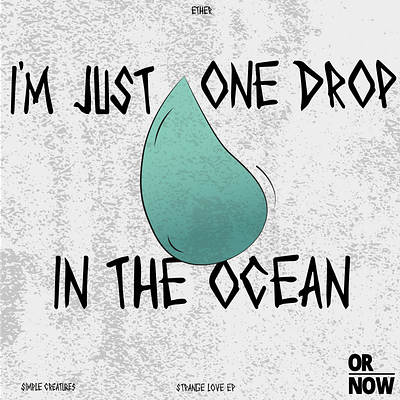 Simple Creatures - ETHER- Song Artwork (5/6) Album album art alex gaskarth design ether graphic graphic design graphic design graphicdesign graphics illustration mark hoppus song song poster songs visual