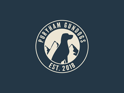 Gundogs Logo circular logo
