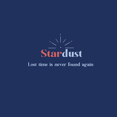 The Logo for a watch shop "Stardust" brand identity branding identity design logo design logodesign logotype minimal minimalism illustration minimalistic logo vector