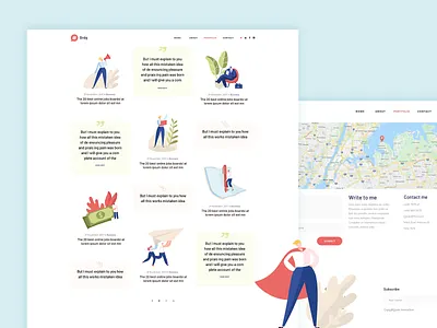 Bridge/ Illustraded Blog agency blog buisness corporate design flatillustration illustrated illustrator marketing seo typography website