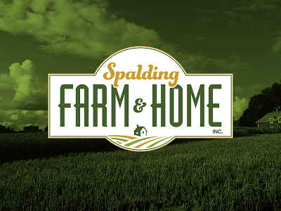 Spalding Farm & Home branding farm hardware store home home improvement identity identity design logo logo design retail spalding store