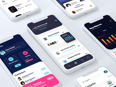 Last work collection app card design e comerce graphic mobile ui uidesign ux