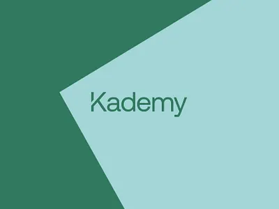 Kademy Logo branding colour logo symbol
