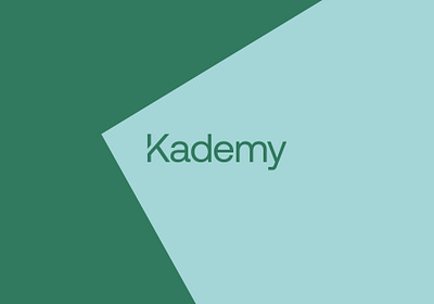 Kademy Logo branding colour logo symbol