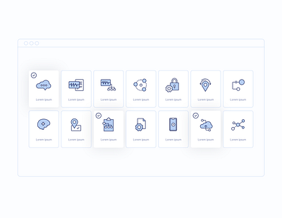 Medical Asset Technology Icon Set asset locator branding cloud technology graphic design hospital icon pack icon set icons icons design illustration line icons medical ui vector