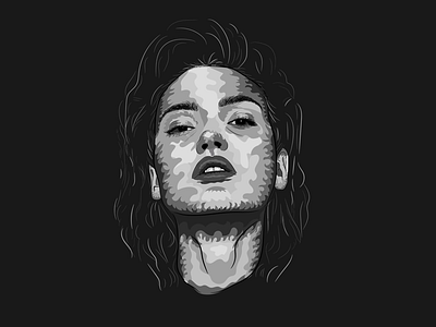 Emerge design illustration illustrator monochrome