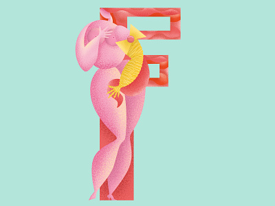 Venus-F type illustration 36days 36daysoftype 36daysoftype07 artist artwork design graphicdesign graphicdesigns illustration illustration art illustration digital illustrations illustrator illustrator design