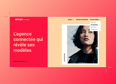 Gangz New Landing Page branding design illustration landingpage minimal minimalist ui ux website