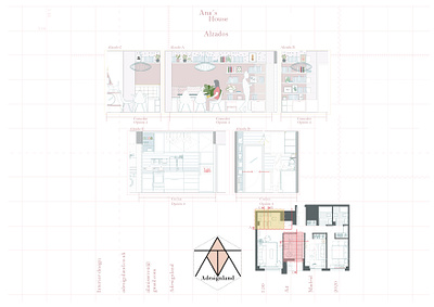 Ana's house elevations 4 architecture creative design creativity design furniture design illustration interior