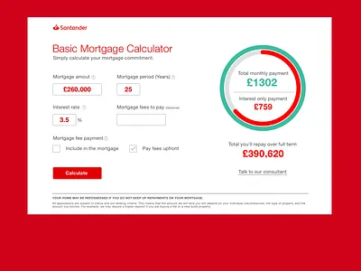 Basic Mortgage Calculator 004 calculator calculator app calculator ui daily 100 daily 100 challenge daily ui dailyui dailyui 004 dailyuichallenge mortgage mortgage calculator sketch ui ui design uiux uiuxdesign user interface uxdesign