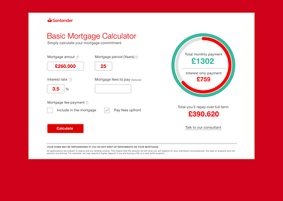 Basic Mortgage Calculator 004 calculator calculator app calculator ui daily 100 daily 100 challenge daily ui dailyui dailyui 004 dailyuichallenge mortgage mortgage calculator sketch ui ui design uiux uiuxdesign user interface uxdesign
