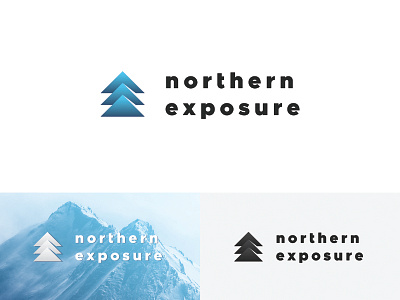 Marketing Agency Logo Design arrow arrow head brand design branding design dribbble exposure geometric graphic design logo logo design marketing minimalist logo northern point triangle triangle logo typography up upward