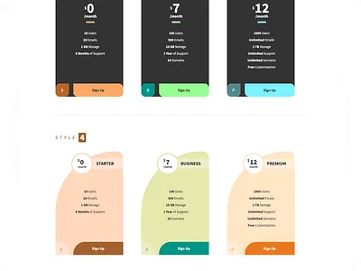 Pricium bootstrap border radius colorful css animation css flex css grid hover animation responsive typography ui elements