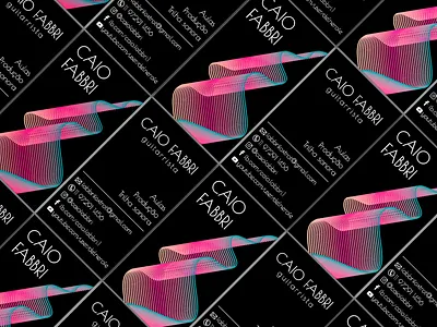 Visit Card and Flyer. branding bw card card design graphic graphic design graphicdesign guitar illustration illustrator lines linestyle music musician teacher texture