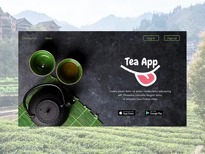 Daily UI #003 - landing page dailyui003 dailyuichallenge landingpage logo ui uidesign