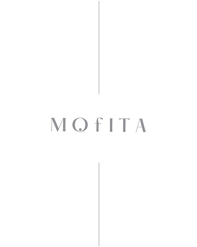 logo mofita branding design illustration logo typography vector