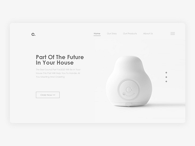 White Product Landing Page daily ui dailyui dark ui design landing landing page landing page design landingpage landscape product ui ux ui design uidesign uiux uxdesign white white space xd design