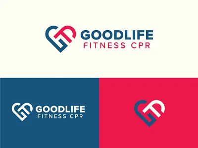 GoodLife Fitness alt logo branding design fg fitness gf good life icons illustration logo typography vector