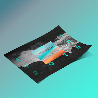 Easter Key Art blackandwhite campaign art church easter gradient hero art key art photography water