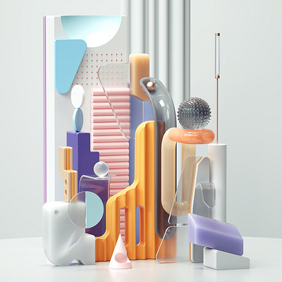 Breathing Space 3d adobe art cinema4d design graphic design illustration inspiration modern octane
