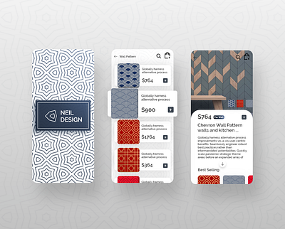 Wall Tiles Collection Apps Design apps design apps design.interaction apps screen covid 19 dribbble best shot interaction popular design trendy uidesign uiux website website concept