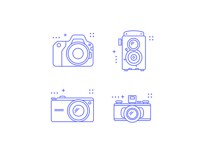 Line Icons Camera camera camera icon detailed icon icon design iconography icons line lineart lines old