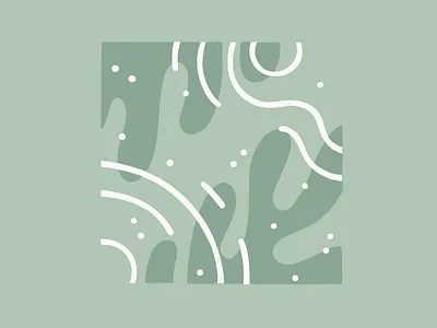 Ripples and shadows design illustration ipad procreate