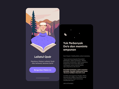 Reminder Mobile App iOS app illustration inspiration landing page ui landscape mobile mountain mountain logo purple ui uiux ux vector