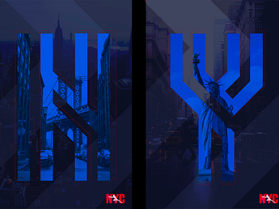 NYXL - Overwatch League - Blizzard affinity designer affinity photo branding design digital design esports graphic design illustrator new york city nyc overwatch overwatch league photoshop typography vector