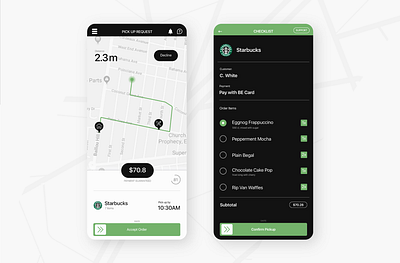 Food Delivery App - UI Exploration app brand and identity branding dailyui design food app food delivery app icon minimal app mobile app design ui ux