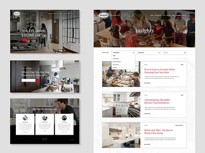 Shads - website redesign pt. 1 blog design desktop design header hero hero image hero section reviews ui design