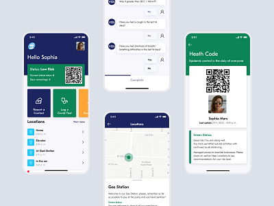 VÒS - Virus Oversight System app design ios mobile sketch ui ux