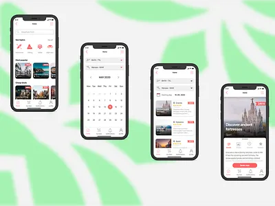 Travel application UI design challenge daily 100 challenge design flat grapicdesign illustration interface ios mobile ui ui design uiux user experience user interface user interface design userinterface ux