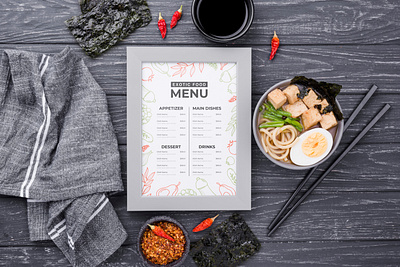 Menu Design artwork design illustration menu menu bar menu card menu design menubar vector vector illustration