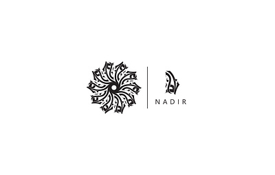 nadir arabic branding creative design illustration illustrator lettering logo type typography