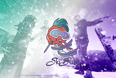 Ski Bum Branding brand identity branding characterdesign design illustration logo logos